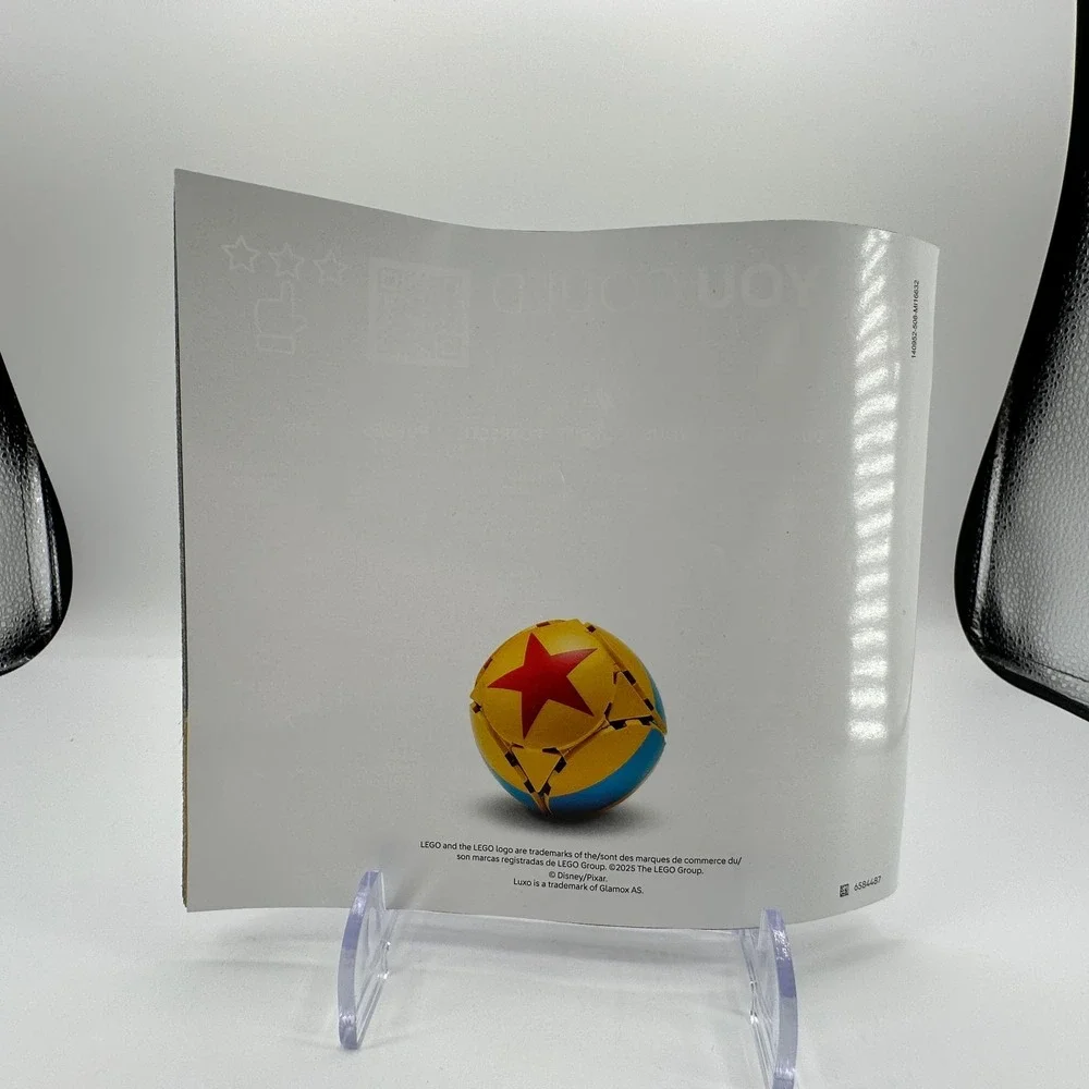LEGO Ideas Disney Pixar Luxo Jr.‎ 21357 Instruction Manual Booklet Only